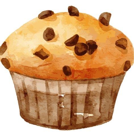 Muffin Chocolate with filling